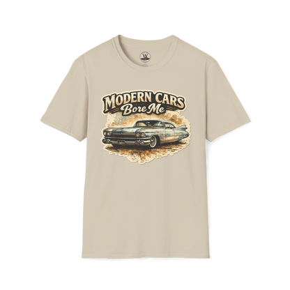 Modern Cars Bore Me Vintage Classic Car Tee