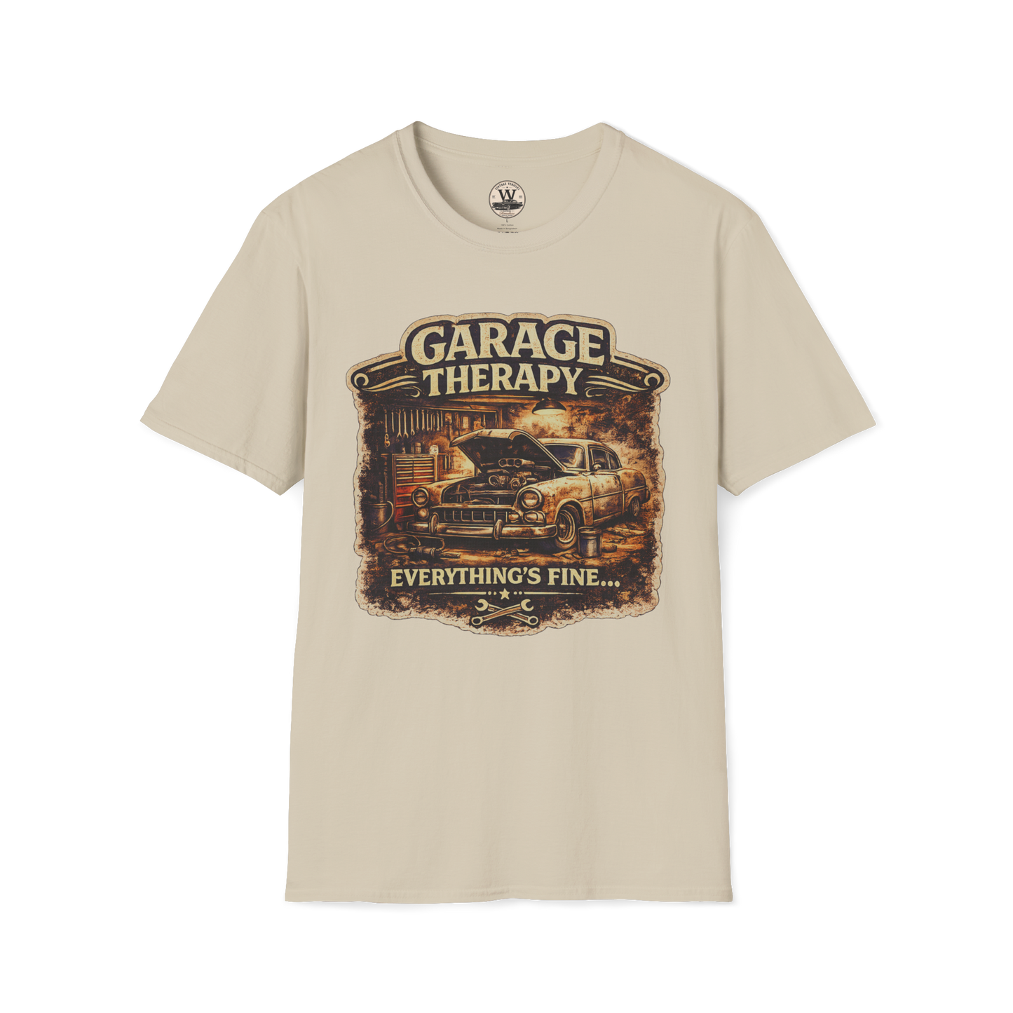 Garage Therapy – Vintage Mechanic Tee