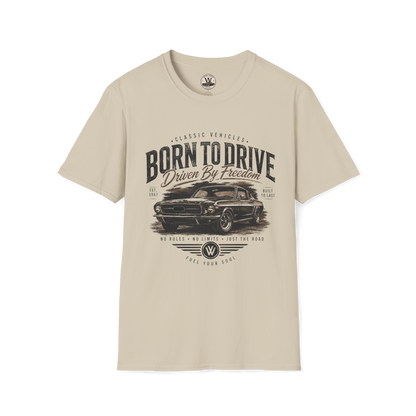 Born To Drive – Vintage Muscle Car T-Shirt