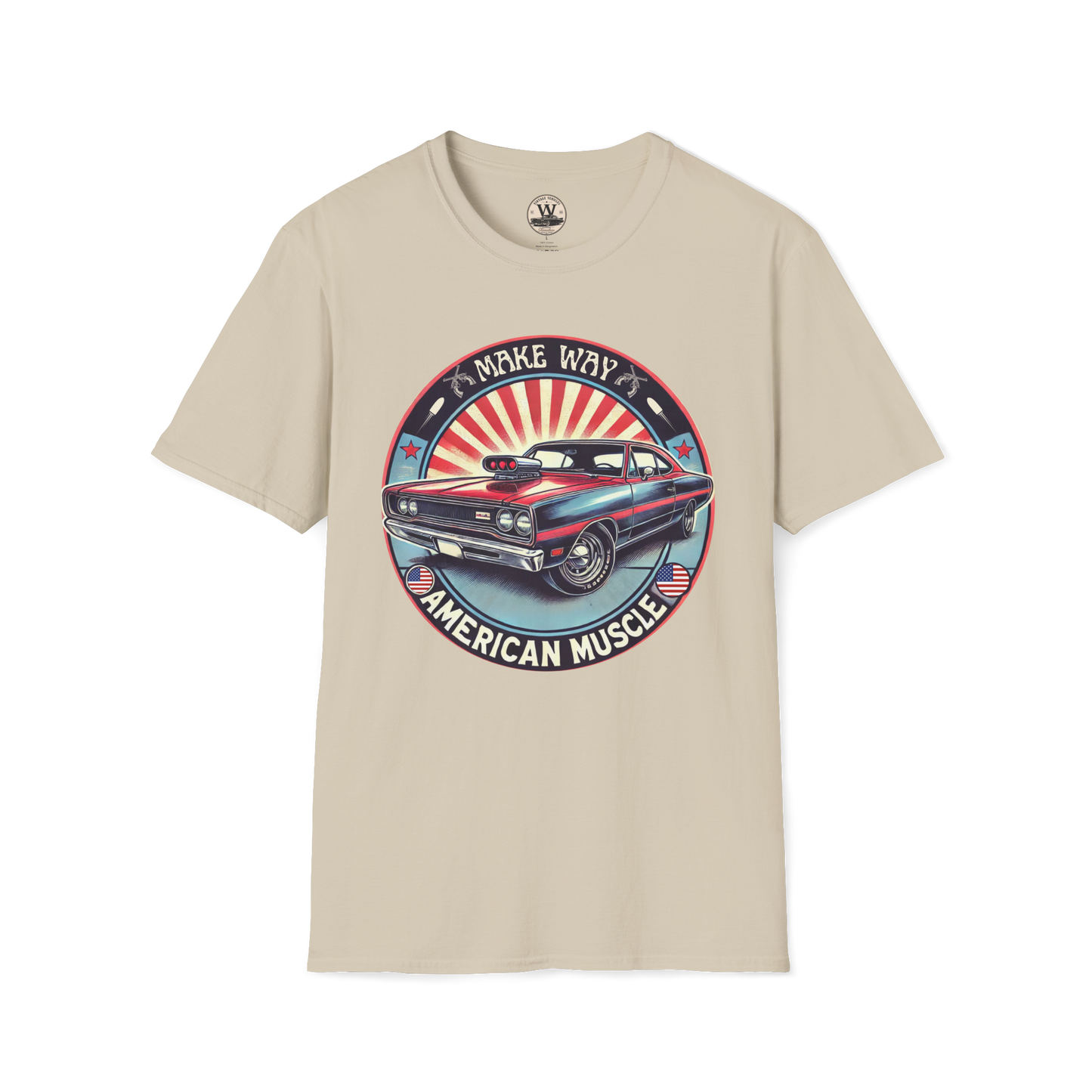Make Way – American Muscle Car Tee