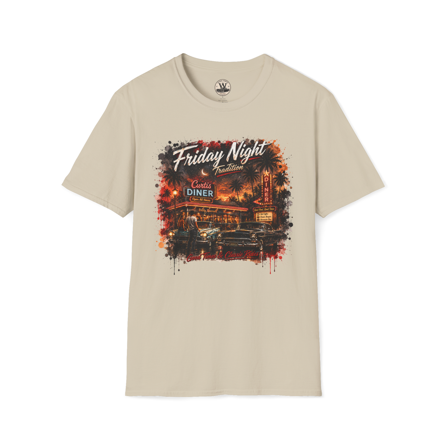 Friday Night Tradition Vintage Car Tee
