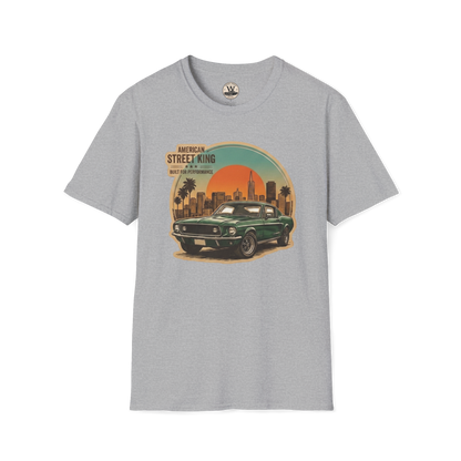 American Street King – Classic Muscle Car Tee