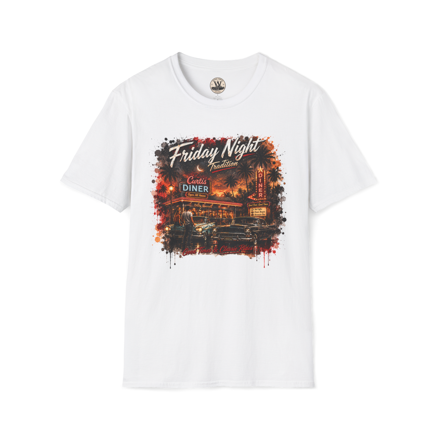 Friday Night Tradition Vintage Car Tee
