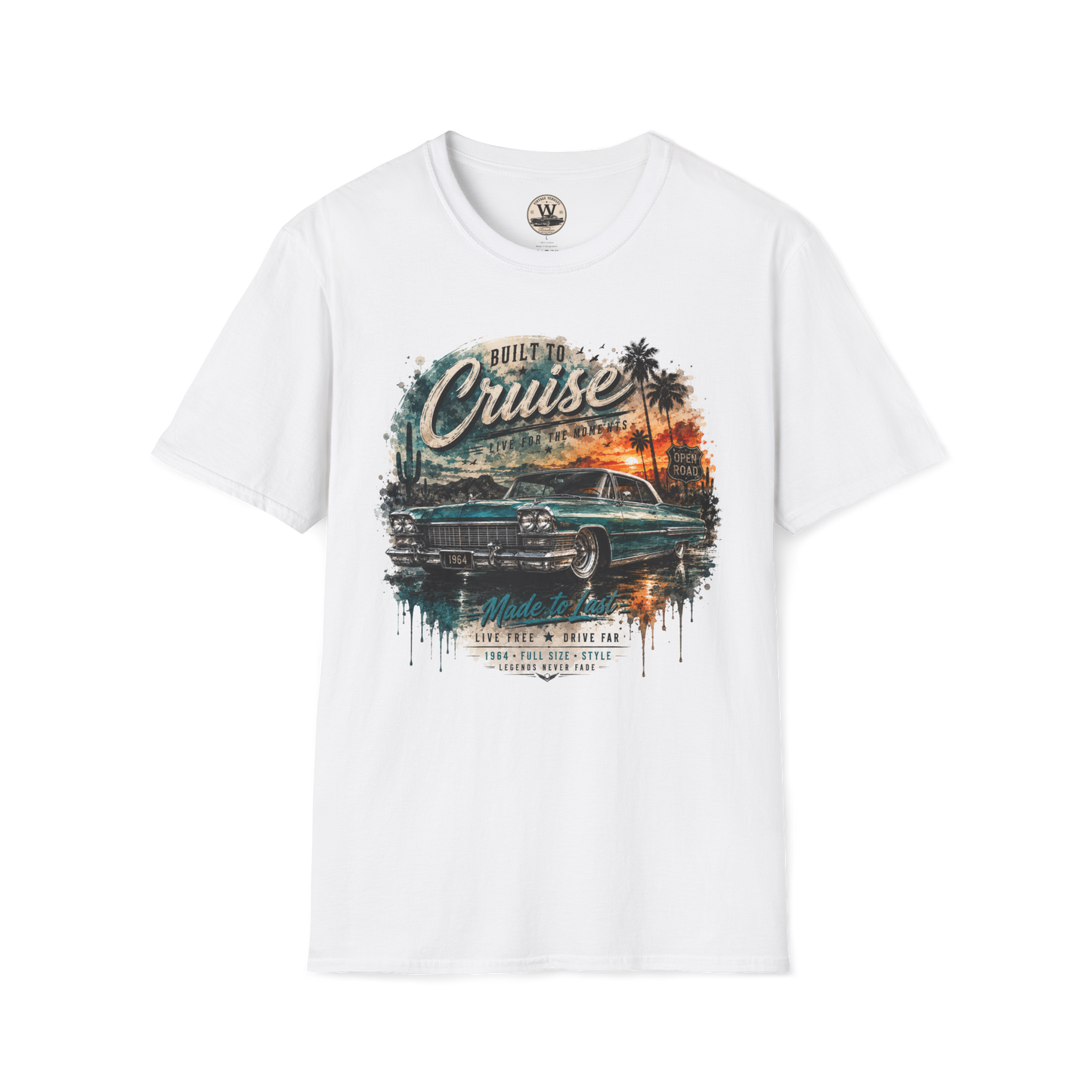 Built to Cruise – Classic Car Tee