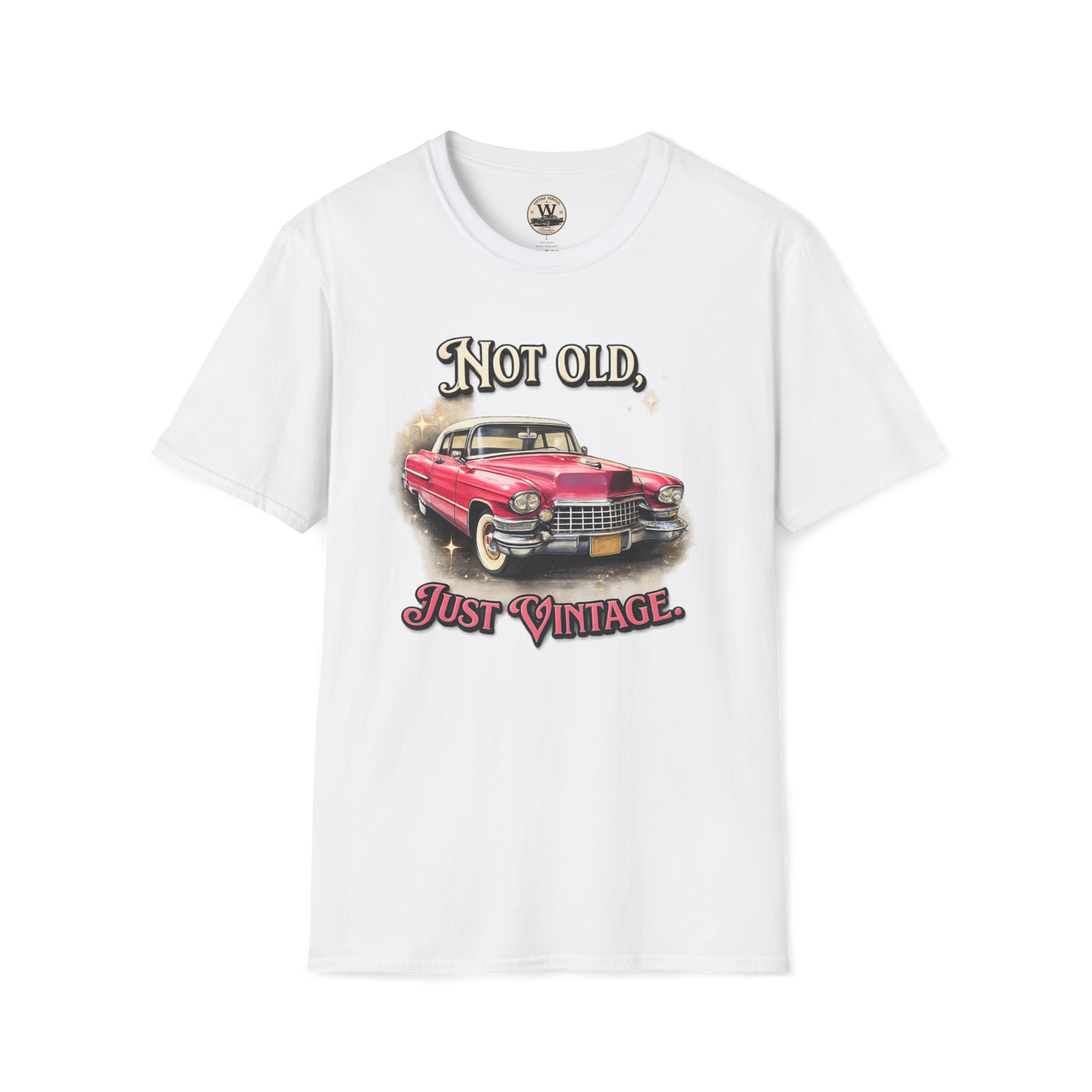 Not Old, Just Vintage – Classic Car Tee