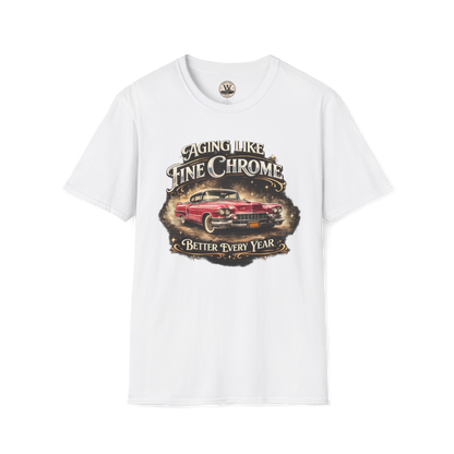 Aging Like Fine Chrome – Classic Car Tee