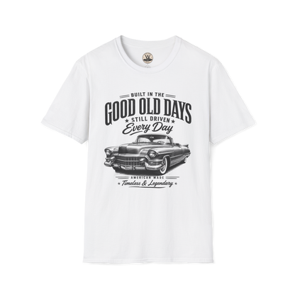Built In The Good Old Days – Classic Car Tee