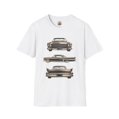 Classic American Car Three-View Graphic Tee