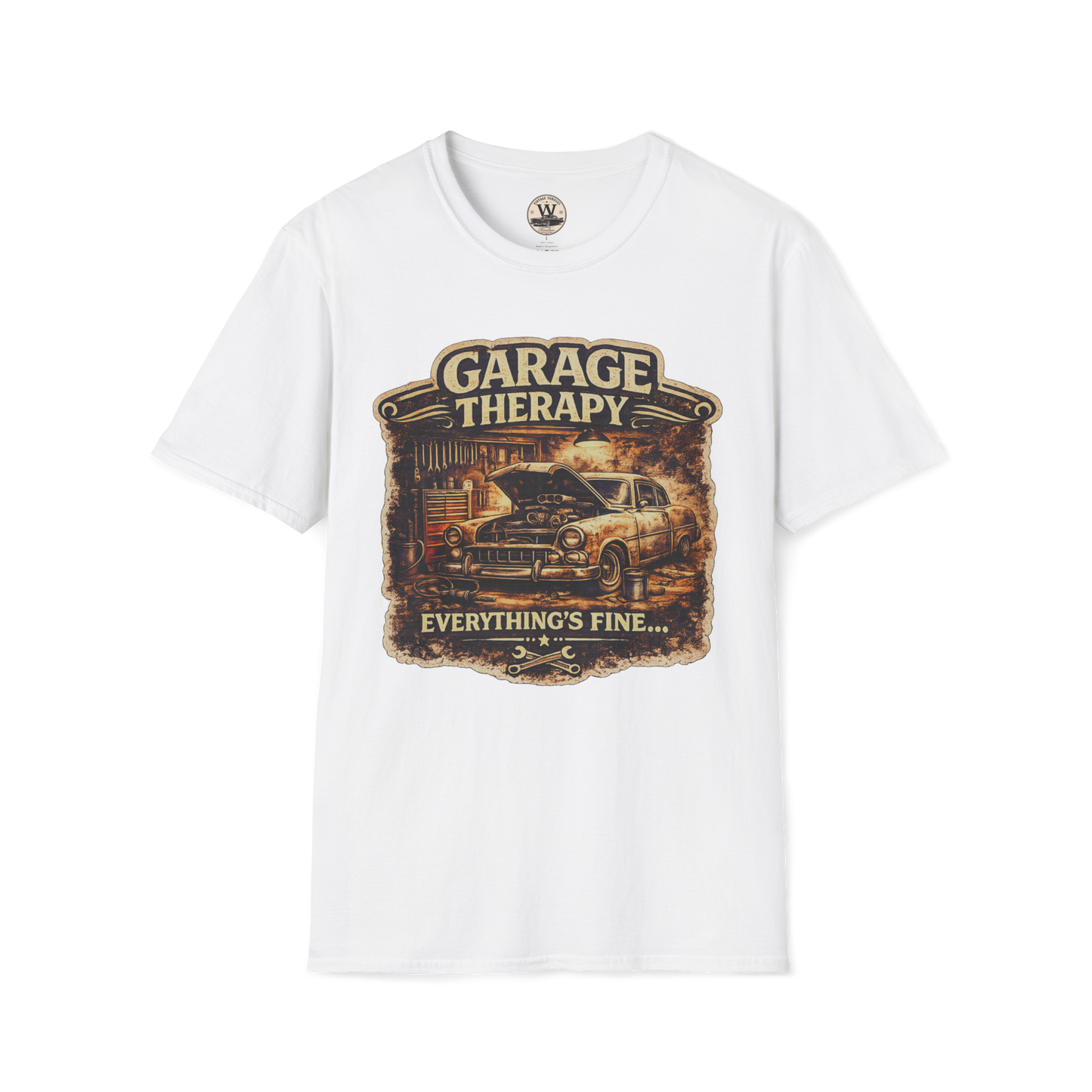 Garage Therapy – Vintage Mechanic Tee
