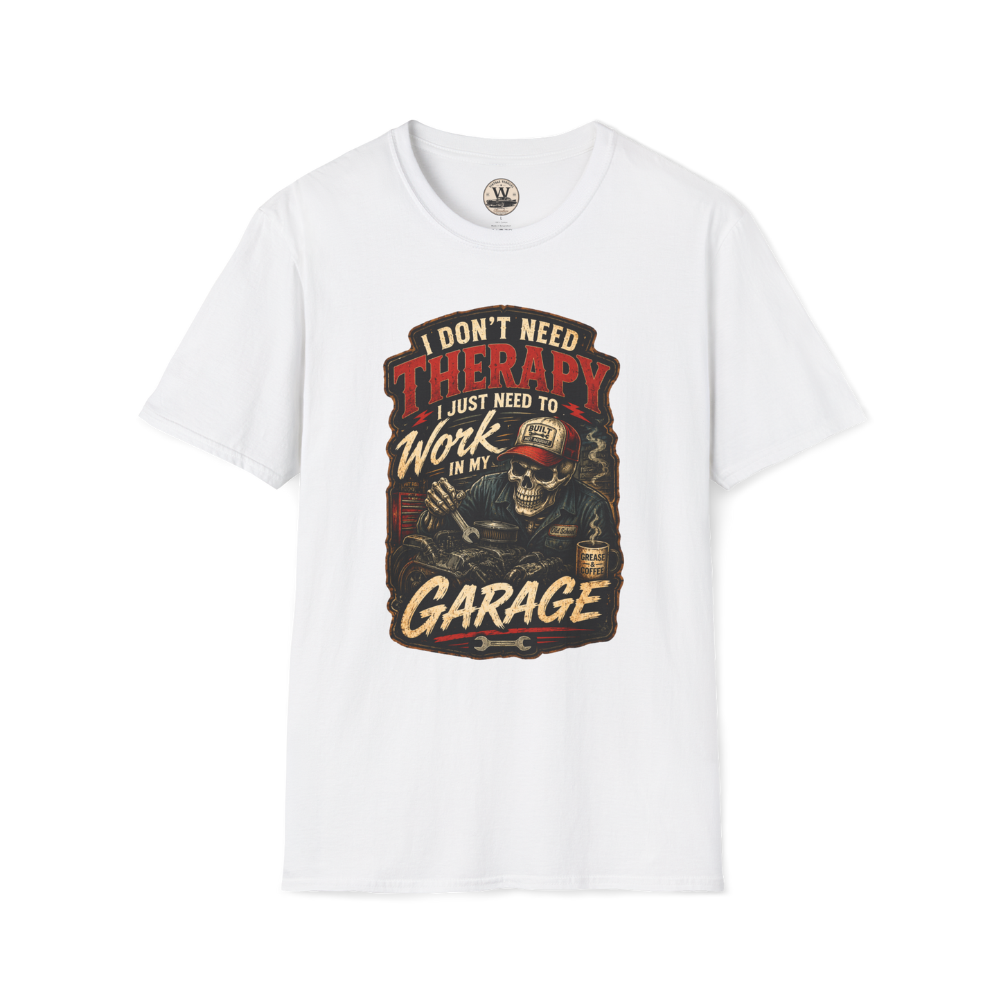 I Don't Need Therapy – Garage Mechanic Tee