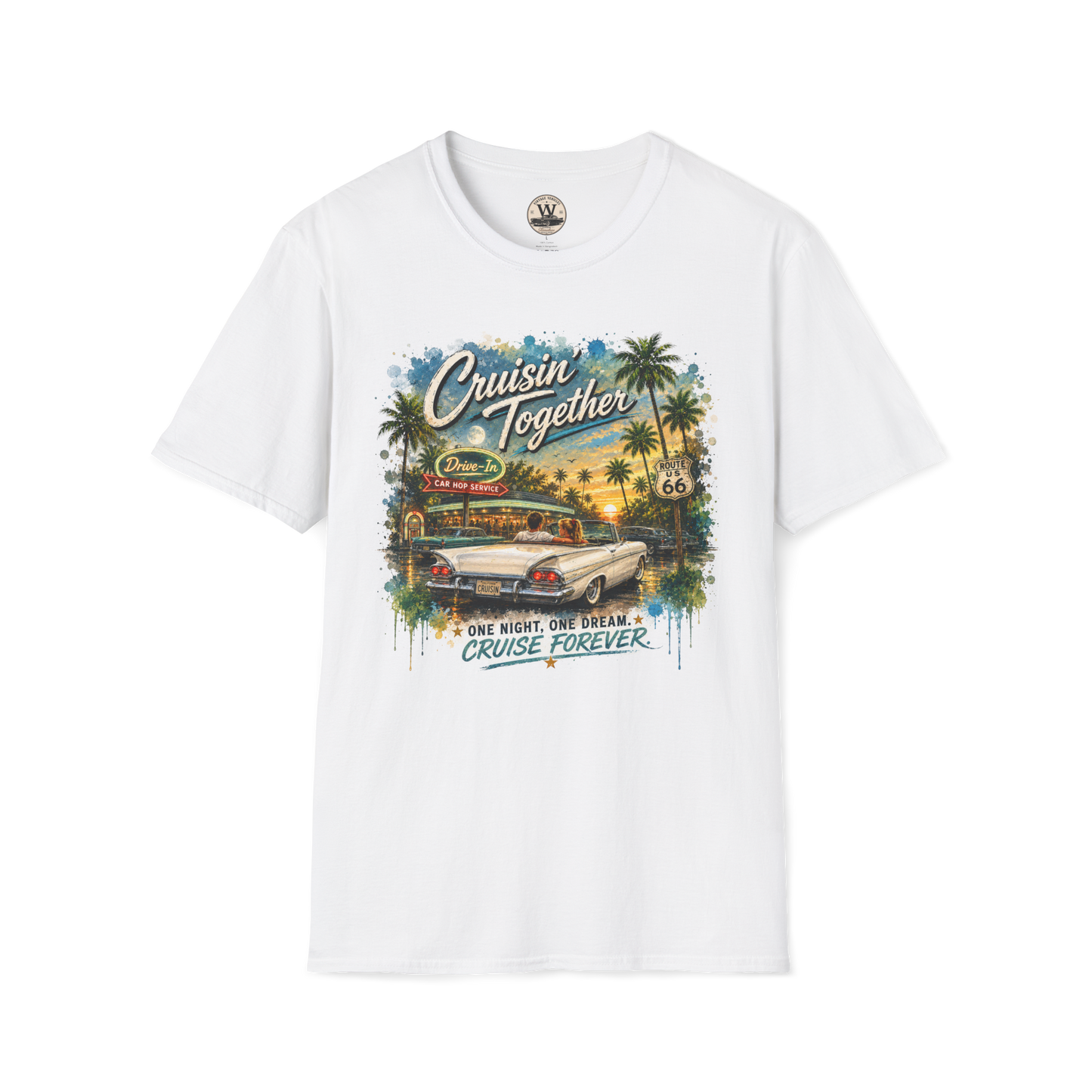 Cruisin' Together Vintage Convertible Tee