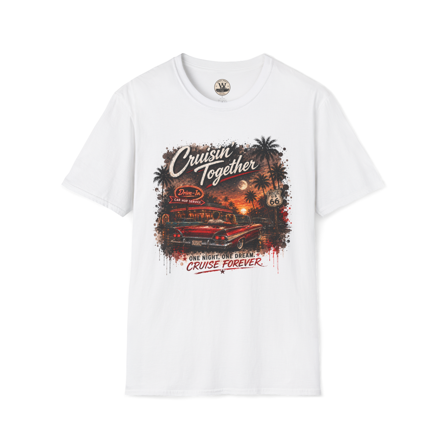 Cruisin' Together Red Convertible Tee