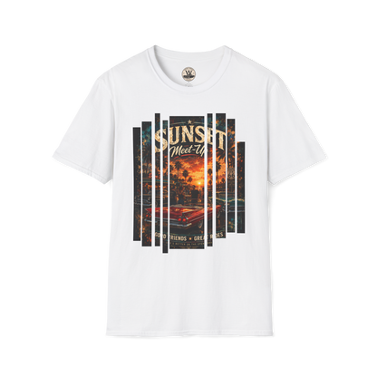 Sunset Meet-Up Classic Car Show Tee