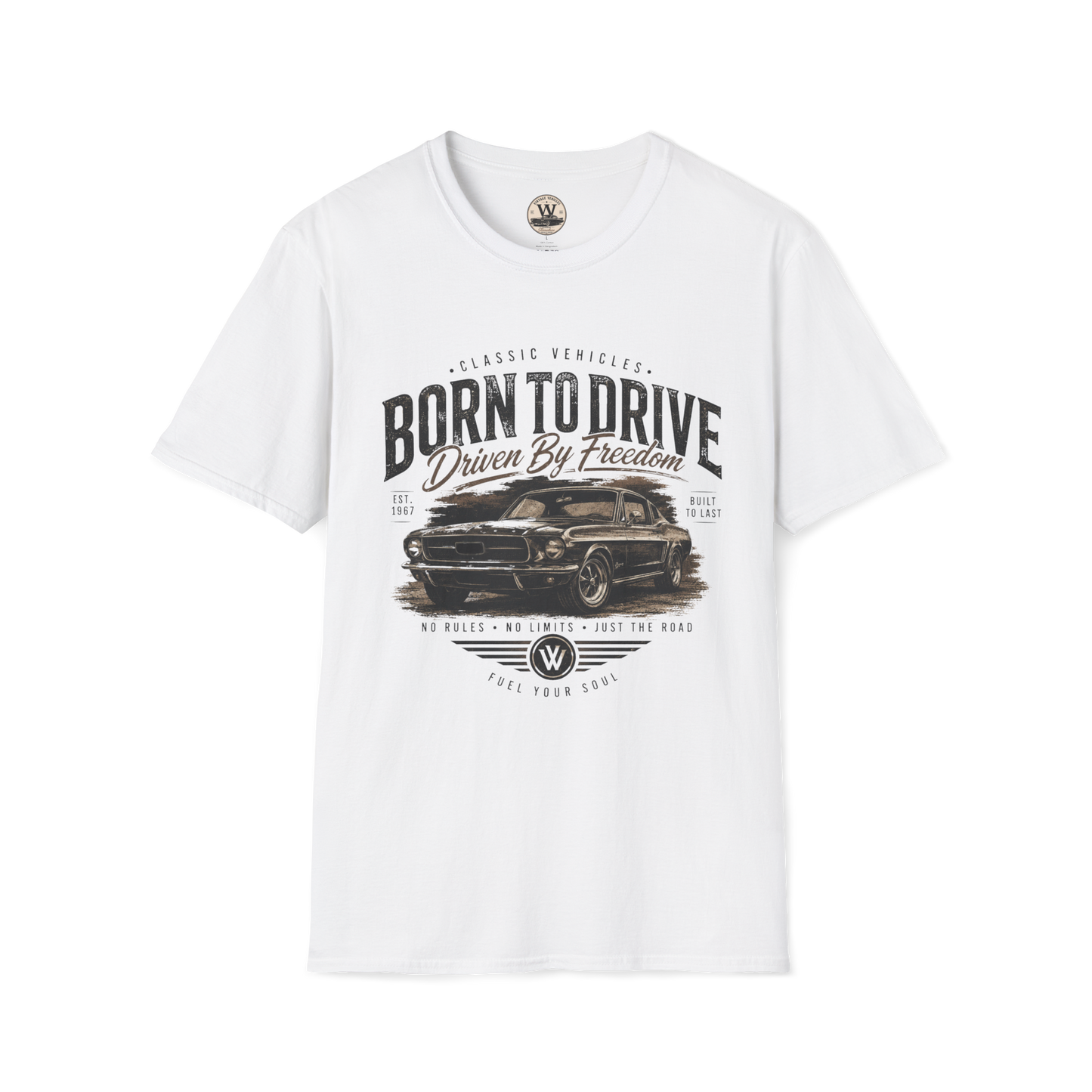 Born To Drive – Vintage Muscle Car T-Shirt