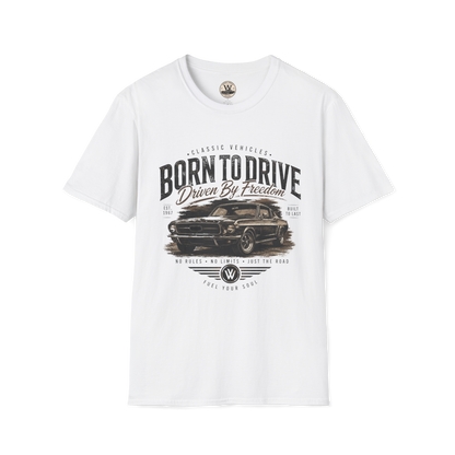 Born To Drive – Vintage Muscle Car T-Shirt