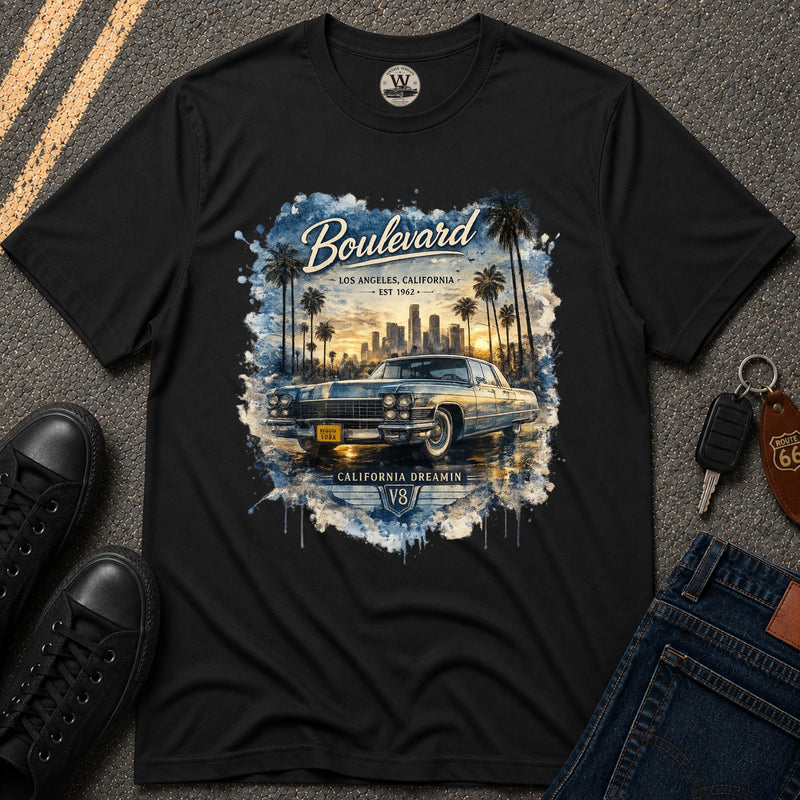 LA Boulevard – Vintage Vehicle Tee