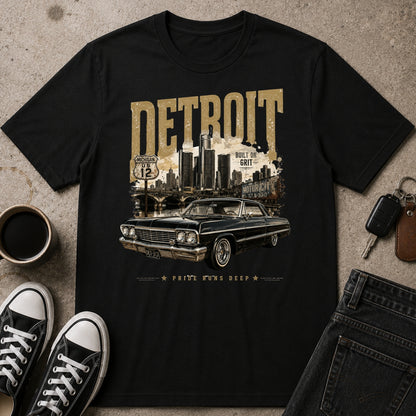 Detroit Motor City Cruiser Tee