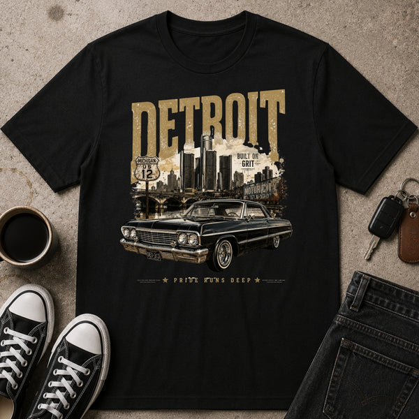 Detroit Motor City Cruiser Tee