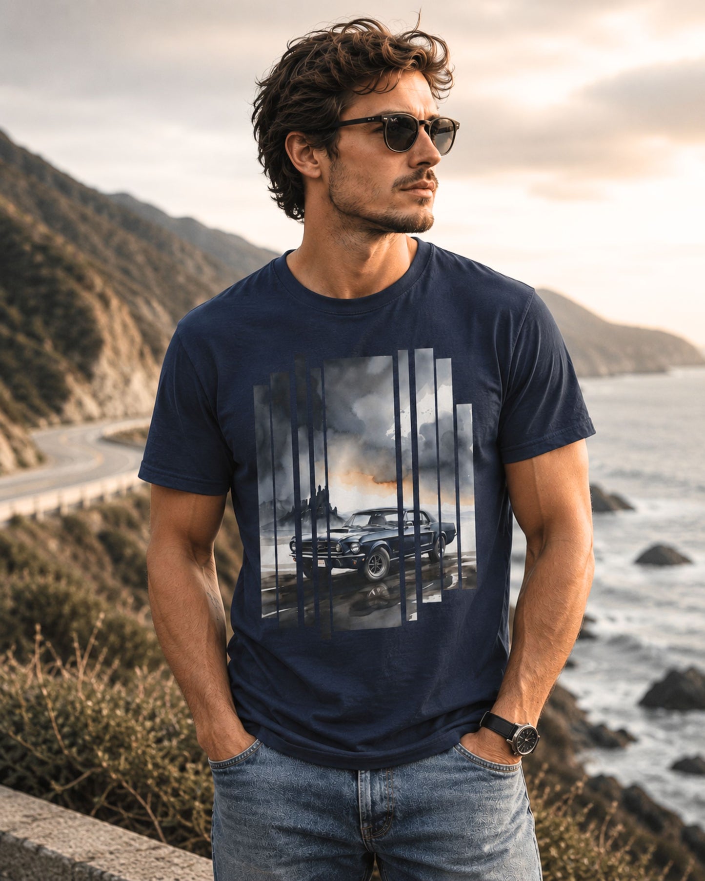 Desert Storm – Muscle Car Tee