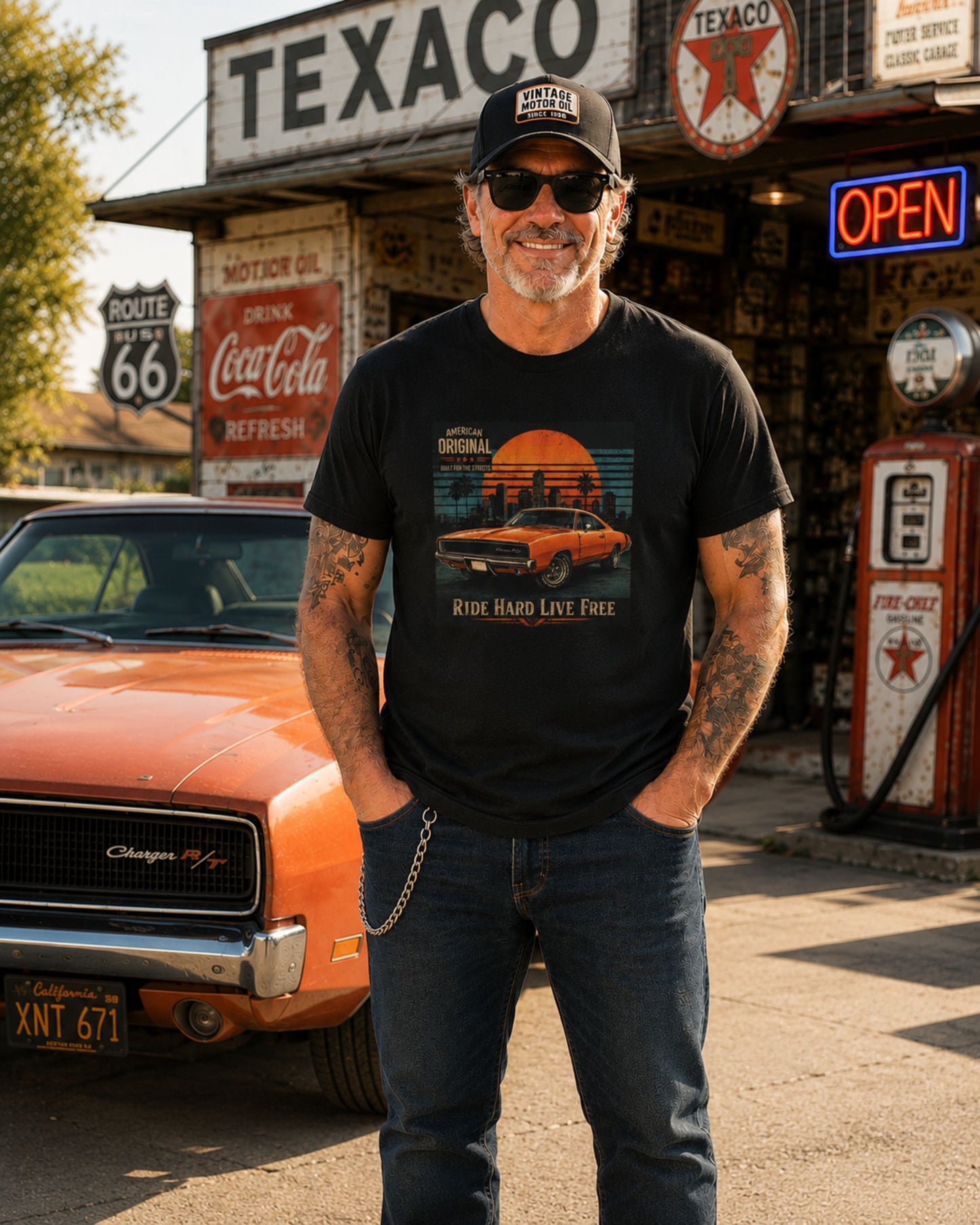 Ride Hard Live Free Tee