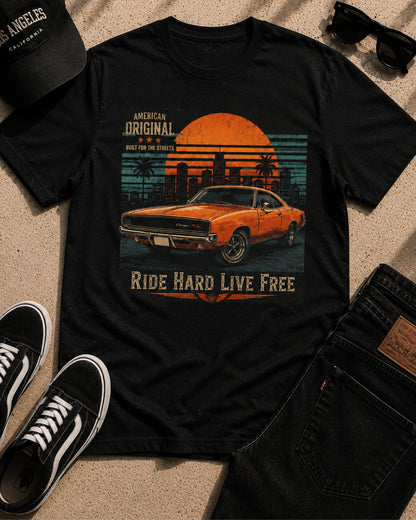Ride Hard Live Free Tee