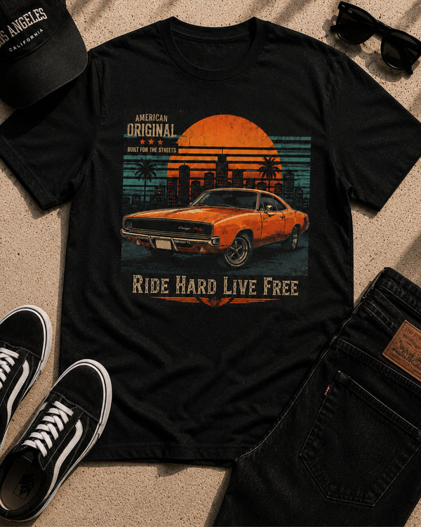 Ride Hard Live Free Tee
