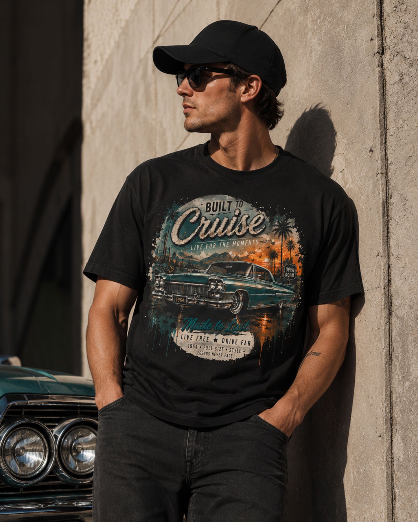 Built to Cruise – Classic Car Tee