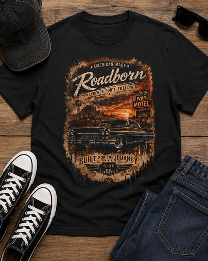Roadborn – Oldschool Car Tee