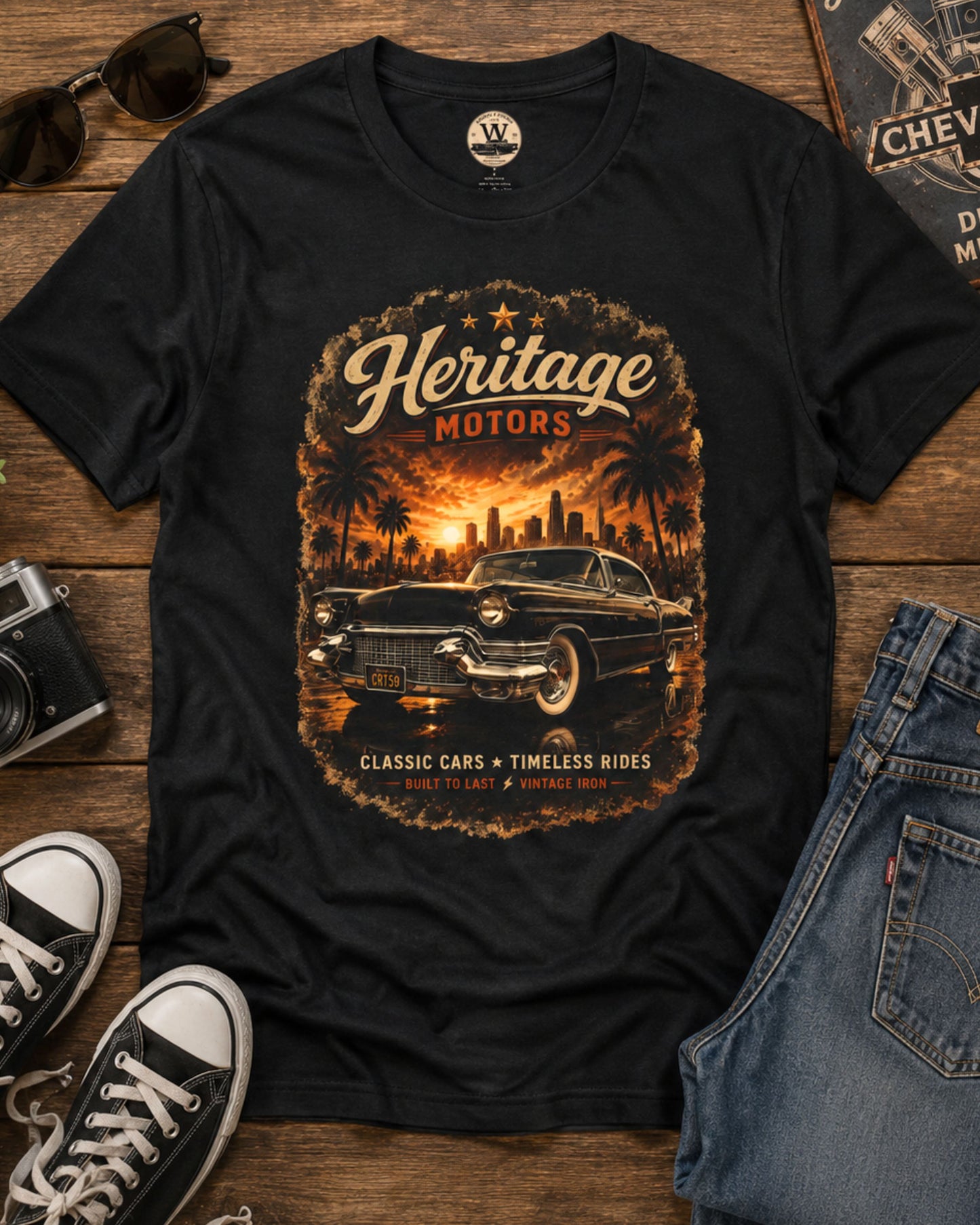 Heritage Motors Cruiser Tee