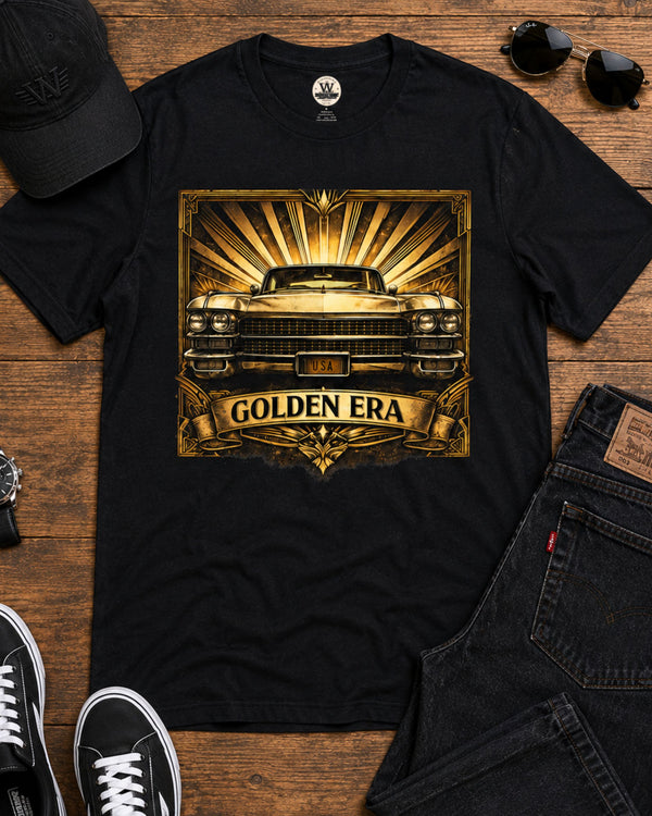 Golden Era Classic Car Tee