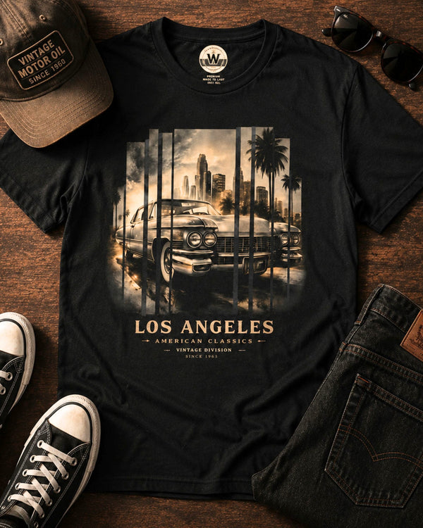 LA Nights – Classic Car Tee