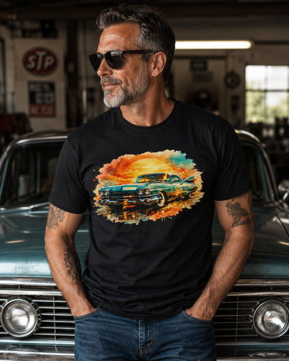 Golden Sunset Cruiser Tee