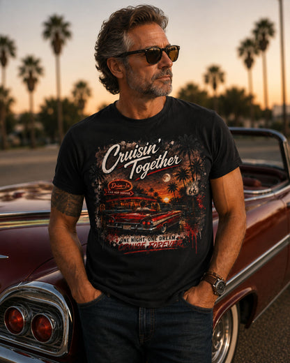 Cruisin' Together Red Convertible Tee
