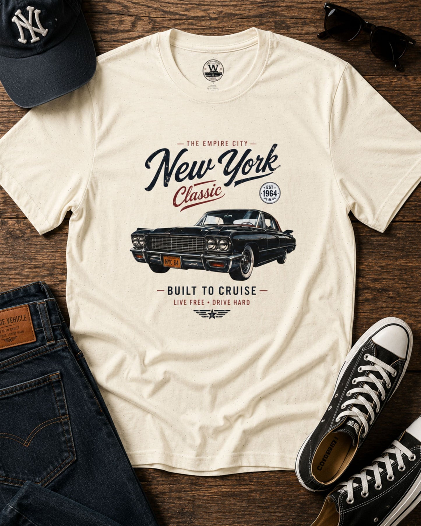 New York Classic – Built To Cruise Tee