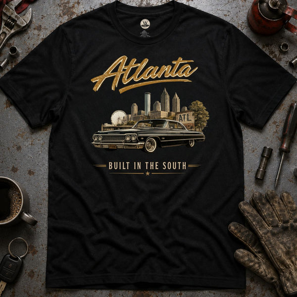Atlanta Vintage Car Tee